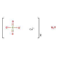 CAS 10034-76-1, Calcium sulfate hemihydrate, H2CaO5S
