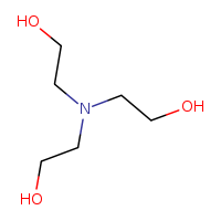 CAS#102-71-6, Triethanolamine TEA, C6H15NO3