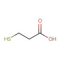 CAS 107-96-0, 3-Mercaptopropionic acid 3-MPA, C3H5O2S