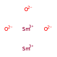 CAS#12060-58-1, Samarium (III) oxide, O3Sm2