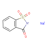 CAS#128-44-9, Sodium saccharine, C7H4NO3S