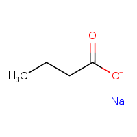 CAS 156-54-7, Sodium butyrate, C4H7NaO2