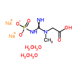 19604-05-8 | Creatinine phosphate disodium salt | C4H6N3Na2O4P