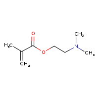 CAS#2867-47-2, N,N-Dimethylaminoethyl methacrylate, C8H15NO2