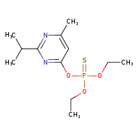 CAS#333-41-5, Diazinon 95%TC 50%EC, C4H4N2O