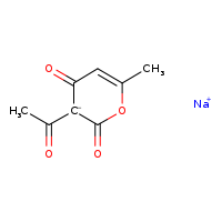 CAS#4418-26-2,  Sodium dehydroacetate FCC, C8H7O4.Na