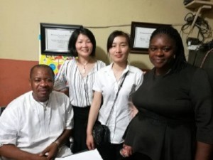 HEFEI tnj chemical industry visited nigeria customers