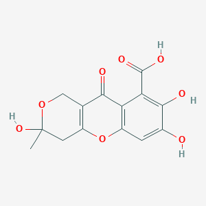 CAS#479-66-3, Fulvic acid 95% 70% 80%, C14H12O8