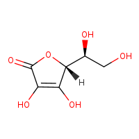 CAS#50-81-7,  L(+)-Ascorbic acid, C6H8O6