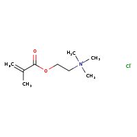 CAS#5039-78-1, Methacryloxyethyl trimethyl ammonium chloride METAC, C9H18NO2
