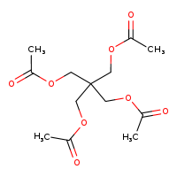 CAS 597-71-7, Pentaerythritol tetraacetate, C13H20O8