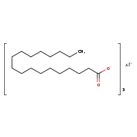 CAS#637-12-7, Aluminium stearate, C54H105O2Al