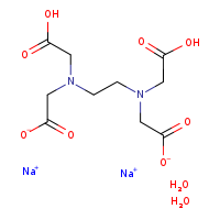 CAS#6381-92-6, EDTA disodium salt dihydrate, C10H20N2Na2O10