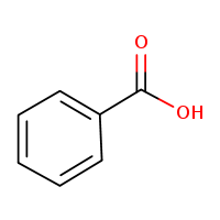 CAS#65-85-0, Benzoic acid, C7H6O2