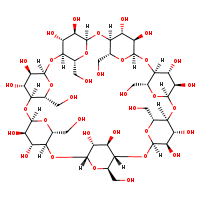 CAS#7585-39-9, Buy beta-cyclodextrin powder, C42H72O36