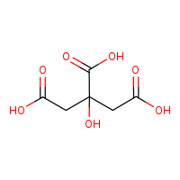 CAS#77-92-9, Buy Citric acid anhydrous, C6H8O7