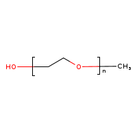 CAS 9004-74-4, Polyethylene glycol methyl ether, (C2H4O)mult