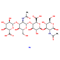 CAS#9067-32-7, Buy Sodium Hyaluronate, C28H44N2O23