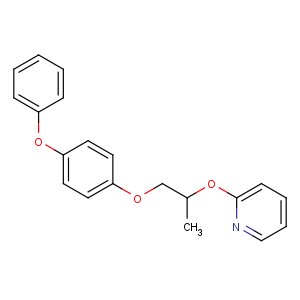 CAS#95737-68-1, Pyriproxyfen, C20H19NO3