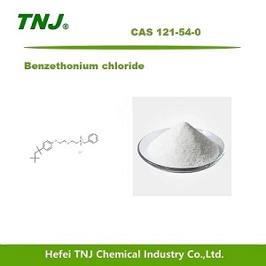 CAS 121-54-0, Benzethonium chloride, C27H42ClNO2