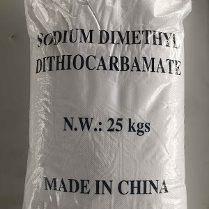 CAS 128-04-1, Sodium Dimethyldithiocarbamate SDD 40% 95%, C3H6NNaS2