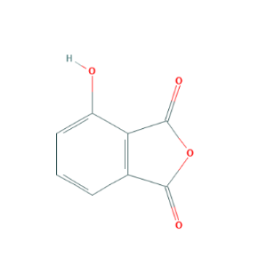 CAS 37418-88-5, 3-hydroxyphthalic anhydride, C8H4O4