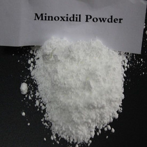 CAS 38304-91-5, Minoxidil powder, C9H15N5O