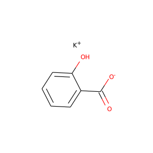 CAS 578-36-9, Potassium salicylate, C7H5KO3