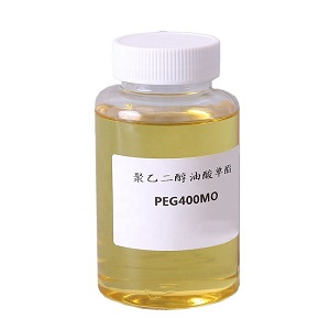 CAS 9004-96-0, poly(ethylene glycol) monooleate, C28H54O7
