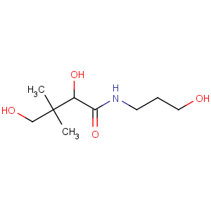 CAS#16485-10-2, DL-panthenol, C9H19NO4