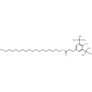 CAS#2082-79-3, Antioxidant Irganox 1076, C35H62O3