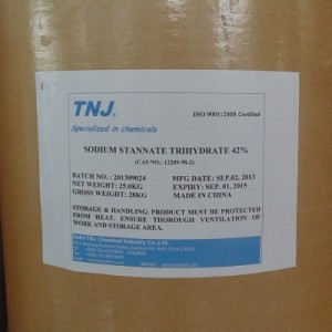 Sodium stannate trihydrate 42% CAS 12209-98-2