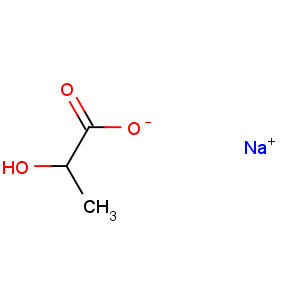 CAS#312-85-6, dl-lactic acid sodium salt, C3H5O3Na